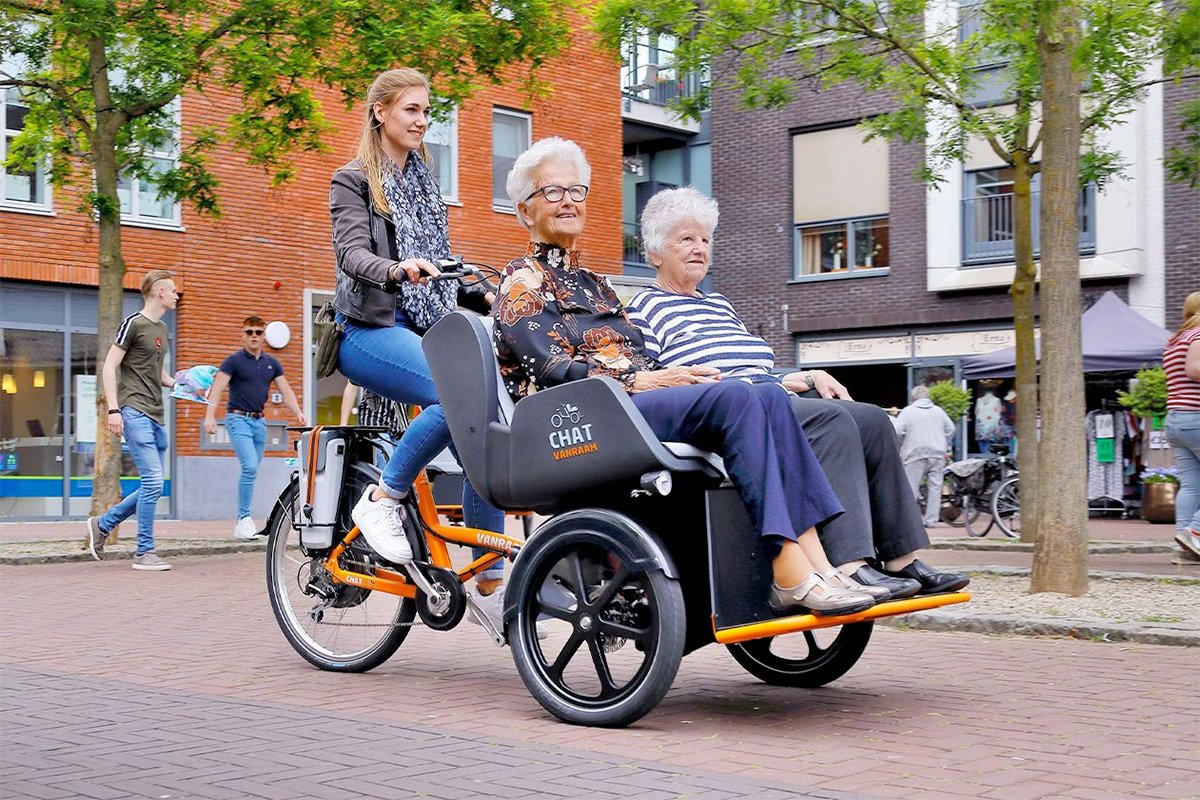 Van Raam Chat Rickshaw Bike Seating