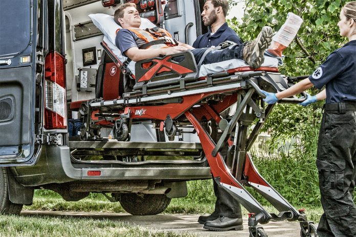 iNX Integrated Patient Transport and Loading System No-lift Design