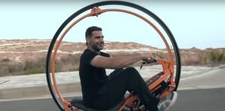 Electric Monowheel Make It Extreme