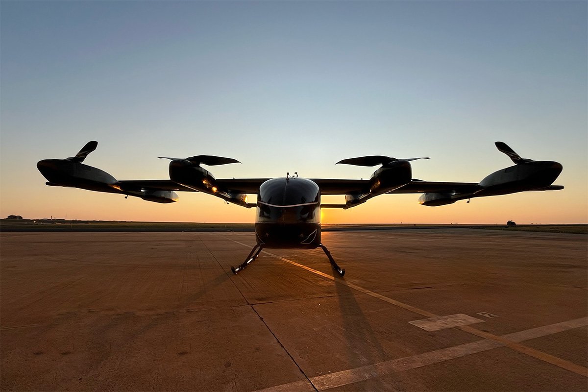Eve Air Mobility eVTOL Air Taxi Prototype