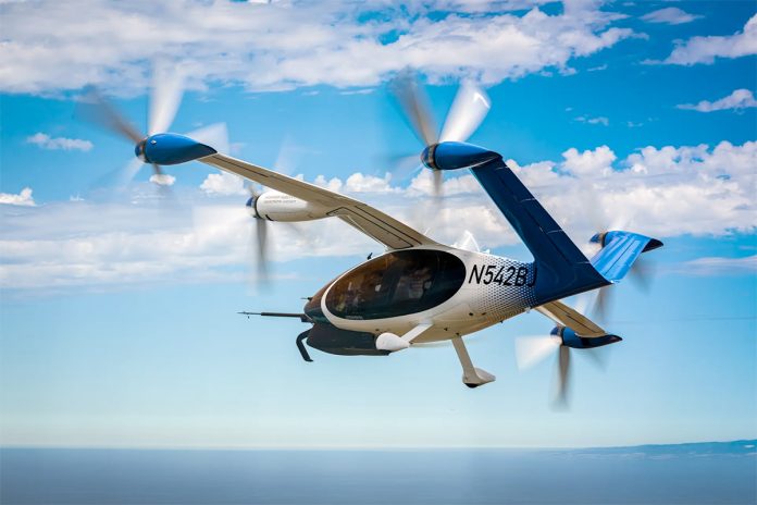 Joby Aviation Hydrogen Fuel Cell eVTOL