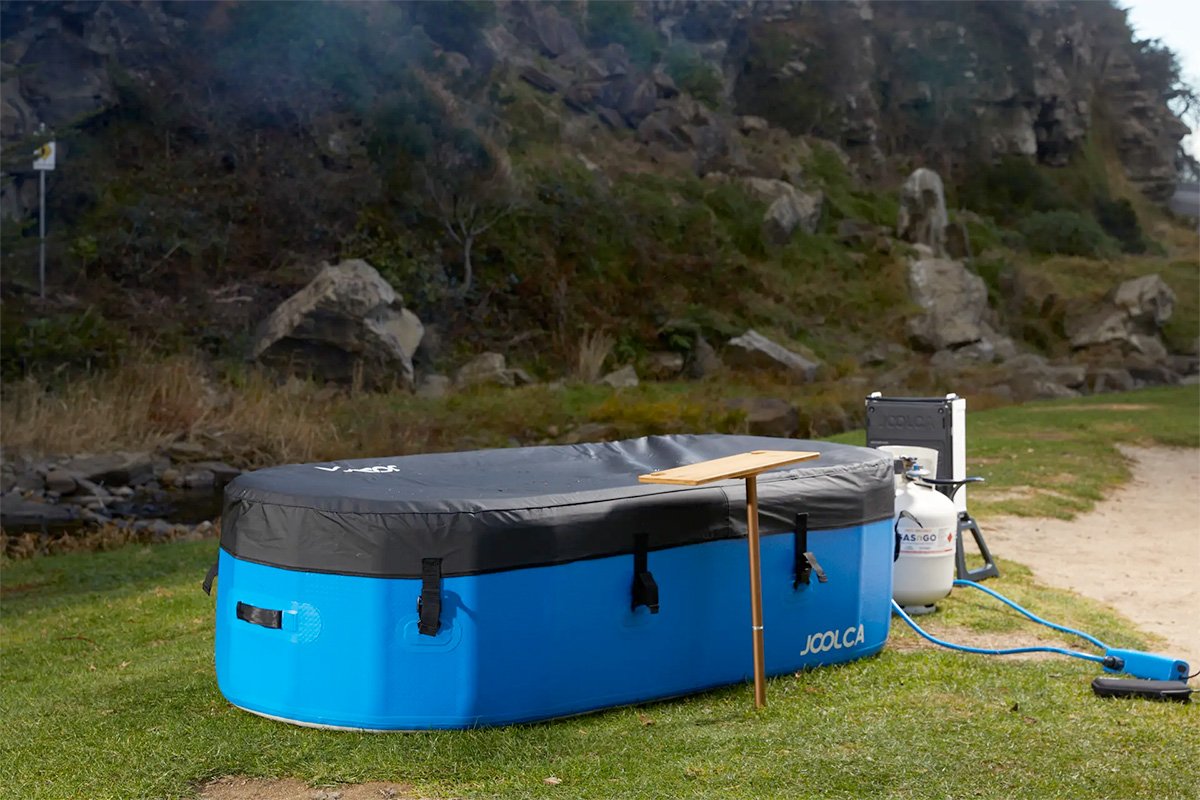 Joolca Hottub Inflatable Camping Hot Tub Clip-Down Cover