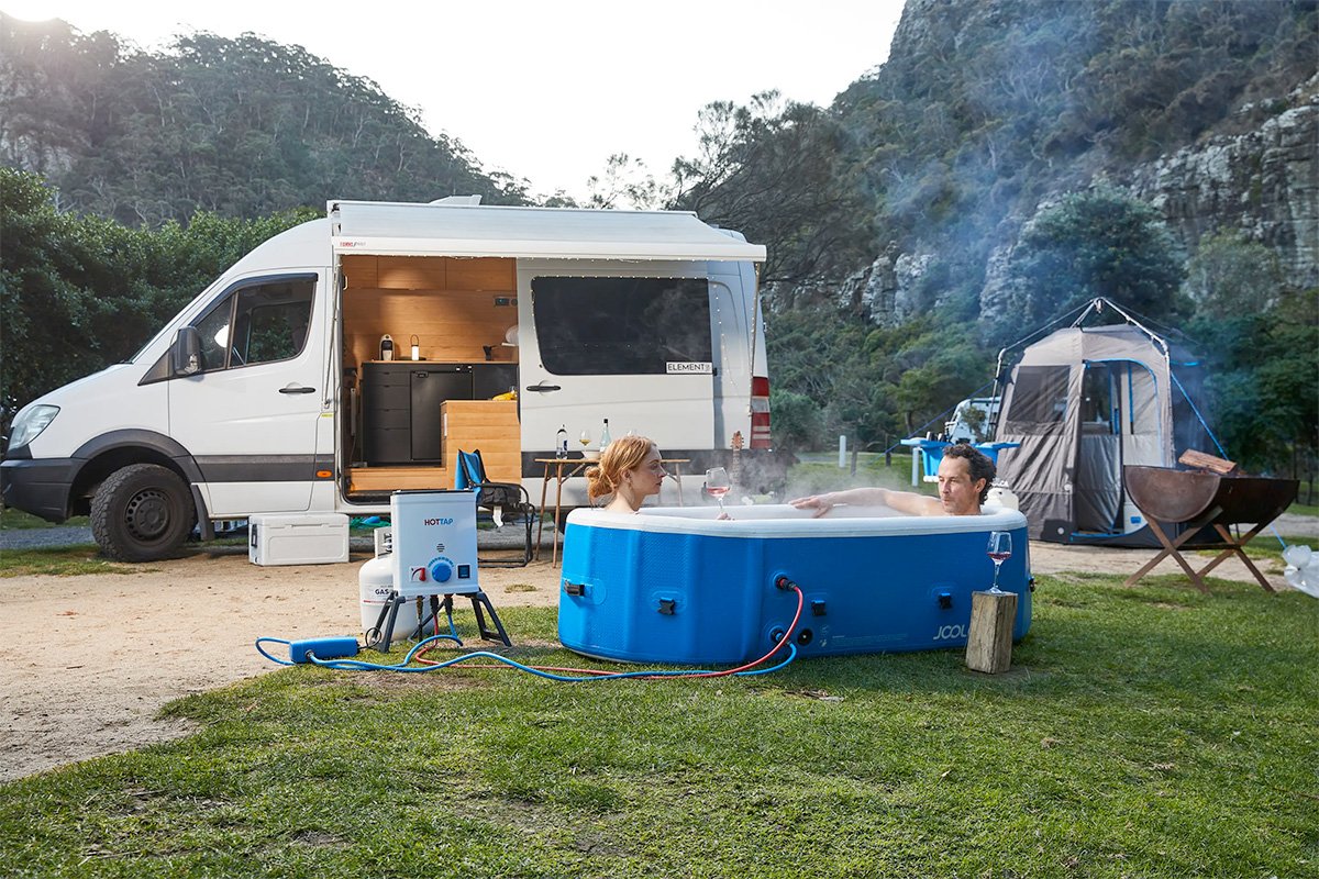 Joolca Hottub Inflatable Camping Hot Tub Size