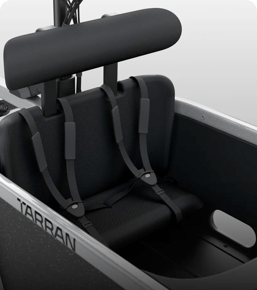 Tarran T1 Pro Cargo eBike Child Seat