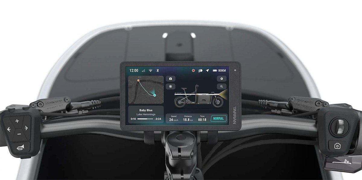 Tarran T1 Pro Cargo eBike Display