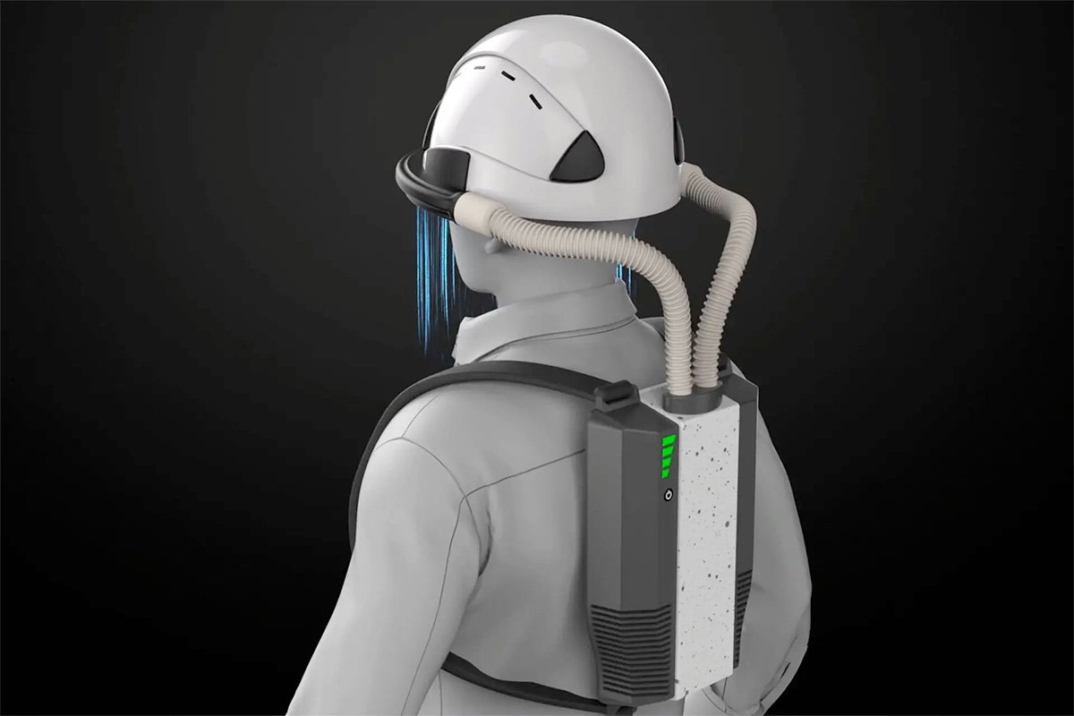 Taza Aya Worker Wearable Protection Device Backpack