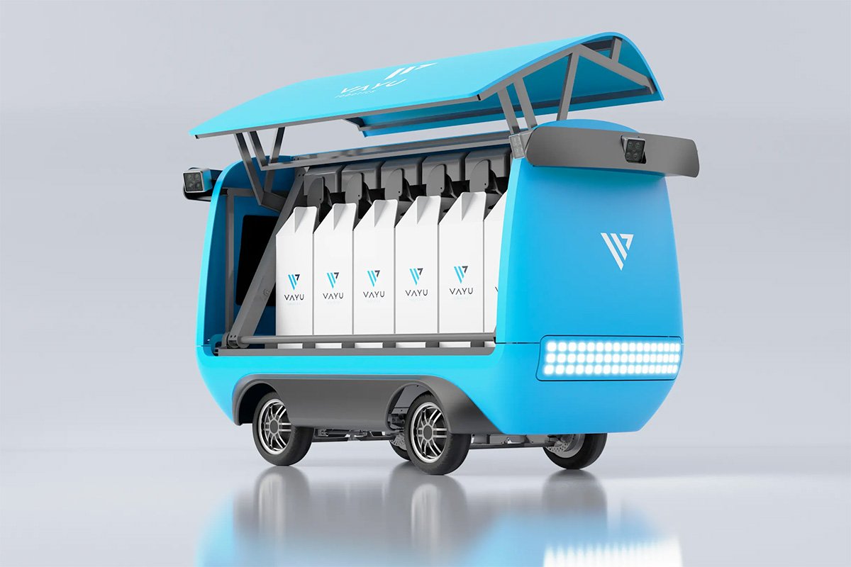 Vayu Robotics Autonomous Delivery Robot Load Capacity