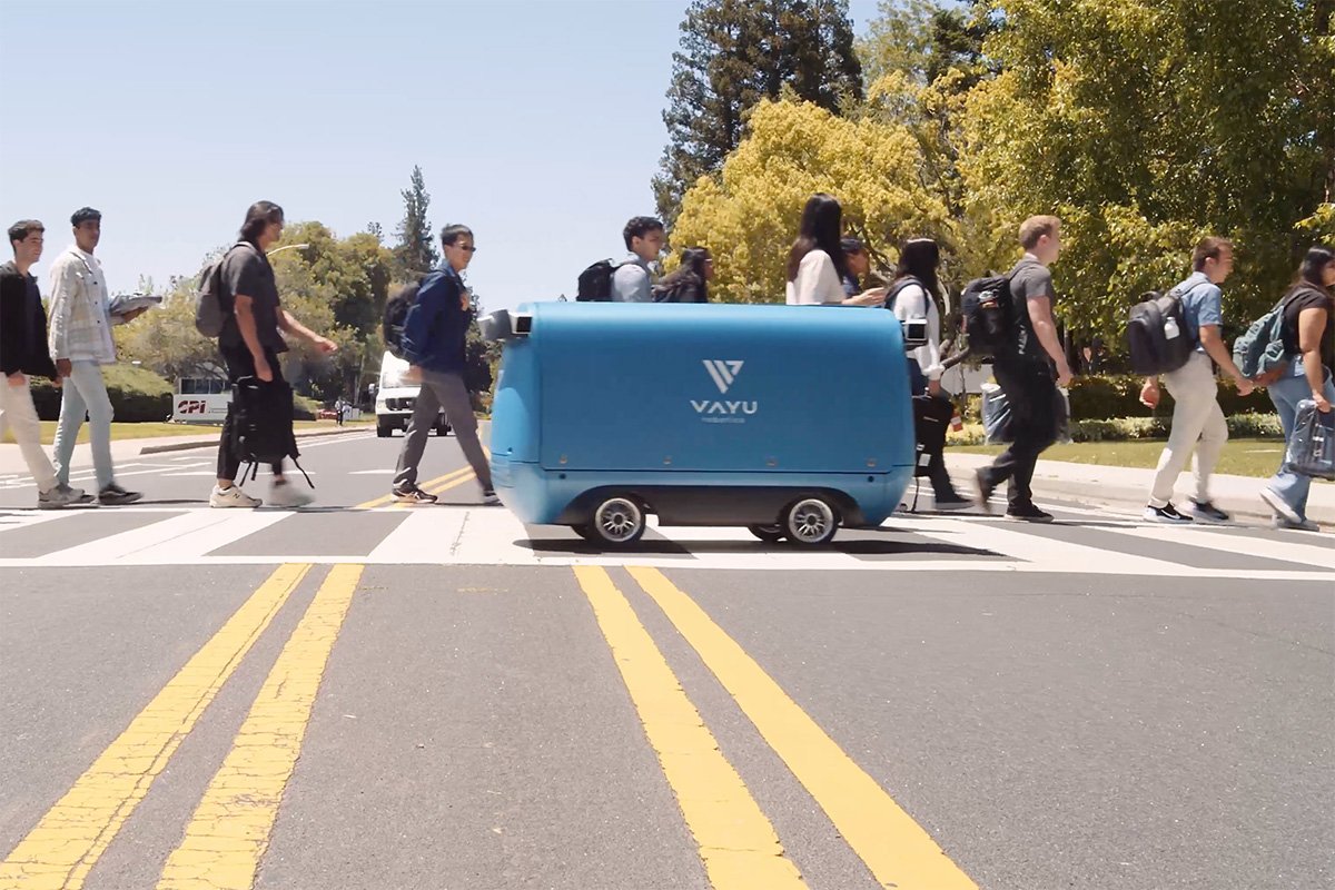 Vayu Robotics The One Delivery Robot AI Vision System