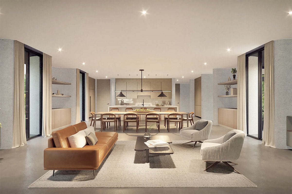 Wimberly Springs Icon 3D-printed Luxury Homes Interior