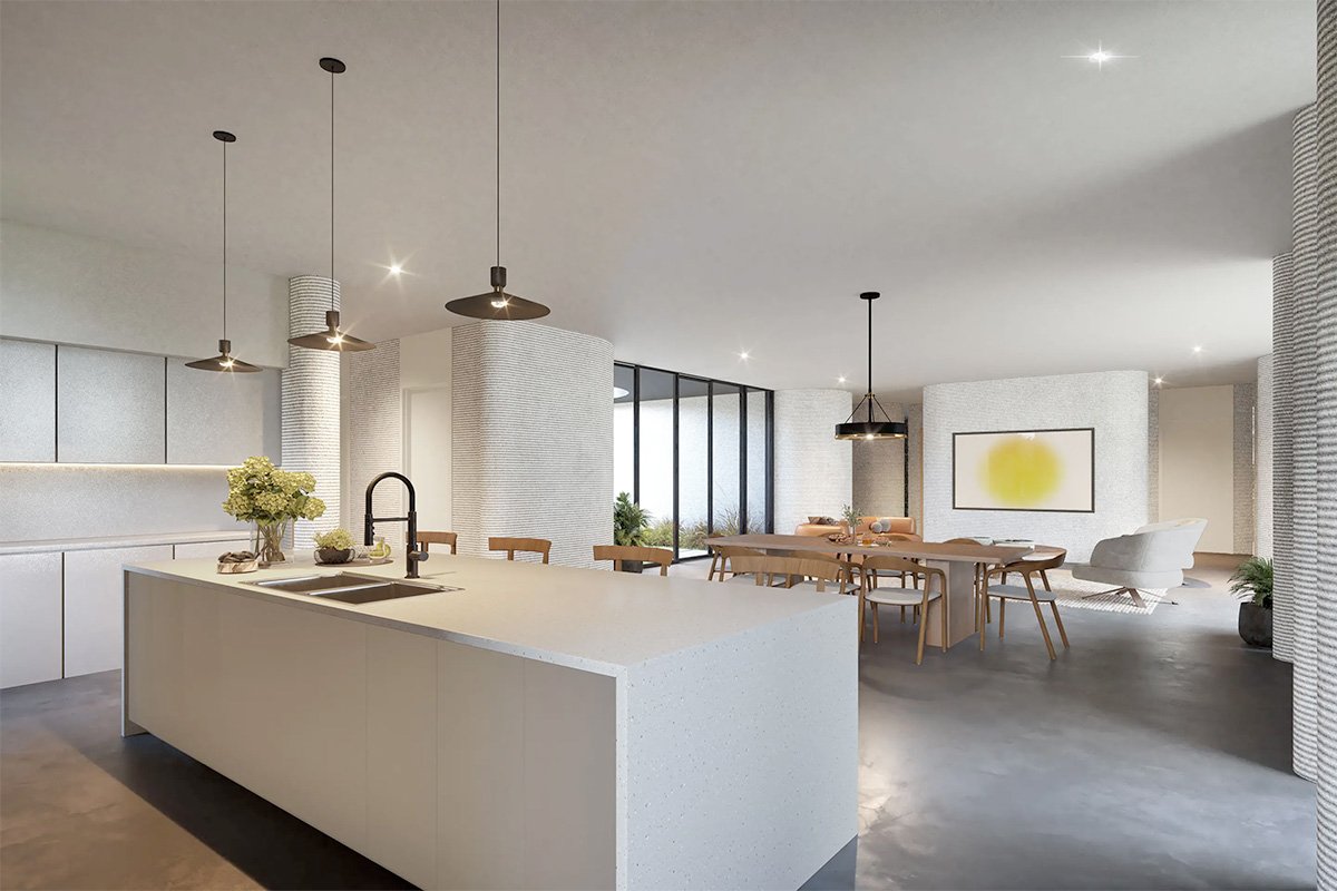 Wimberly Springs Icon 3D-printed Luxury Homes Kitchen