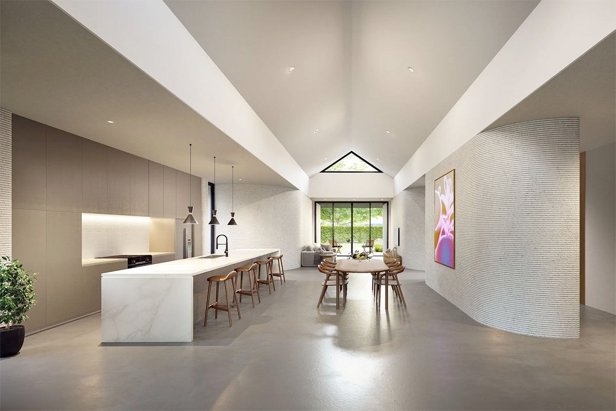 Wimberly Springs Icon 3D-printed Luxury Homes Light-filled