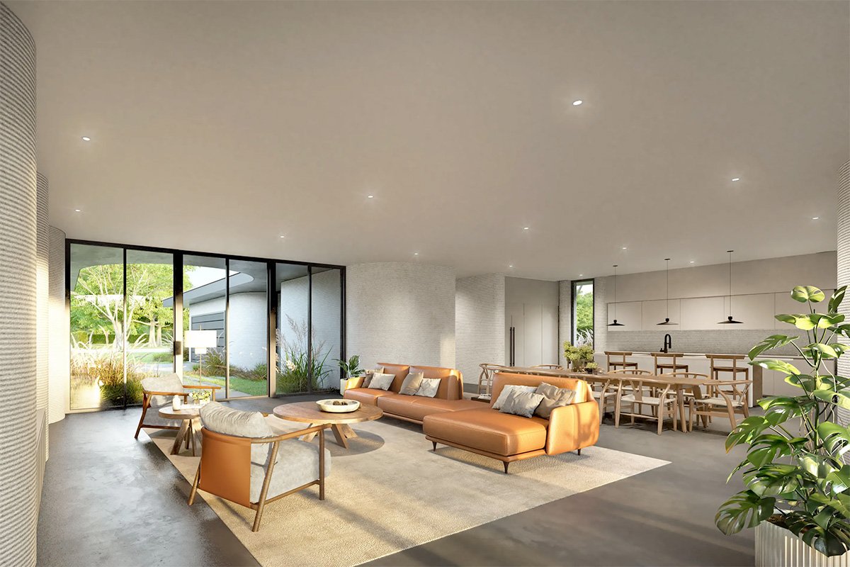 Wimberly Springs Icon 3D-printed Luxury Homes Size