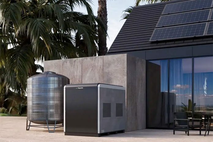 Aquaria Solar-powered Home Backup Water Generator