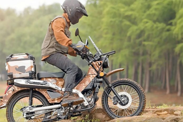 CSC Wolf 125 All-terrain Step-through Trail Bike