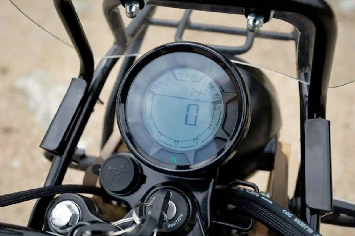 CSC Wolf 125 Step-through Trail Bike Digital Tachometer Speedometer