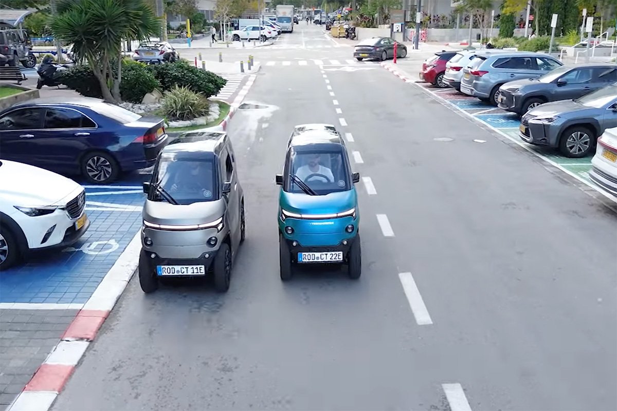 City Transformer CT-2 Shapeshifting Electric Microcar Compact