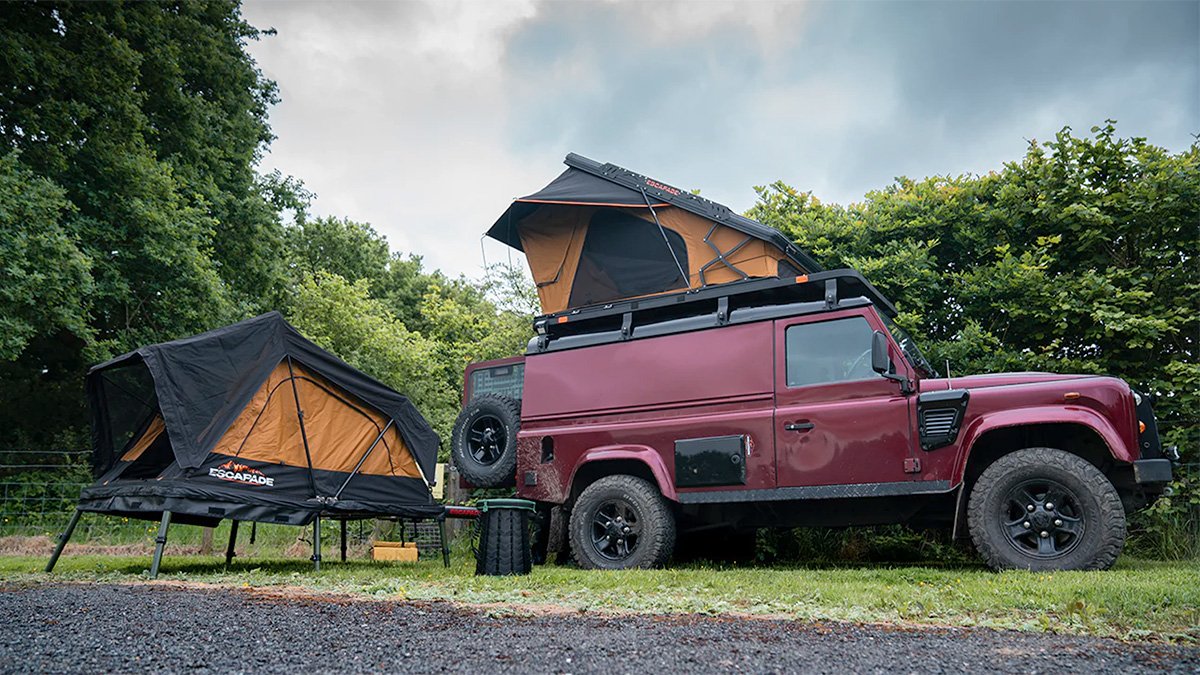 Escapade Swing Away Tent Land Rover Defender