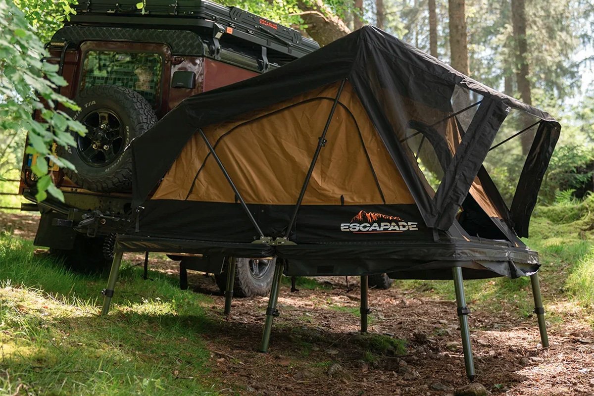 Escapade Swing Away Tent Level Sleeping Surface