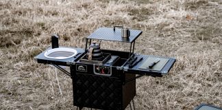 Expandable Camping Pod Kitchen Cruiser