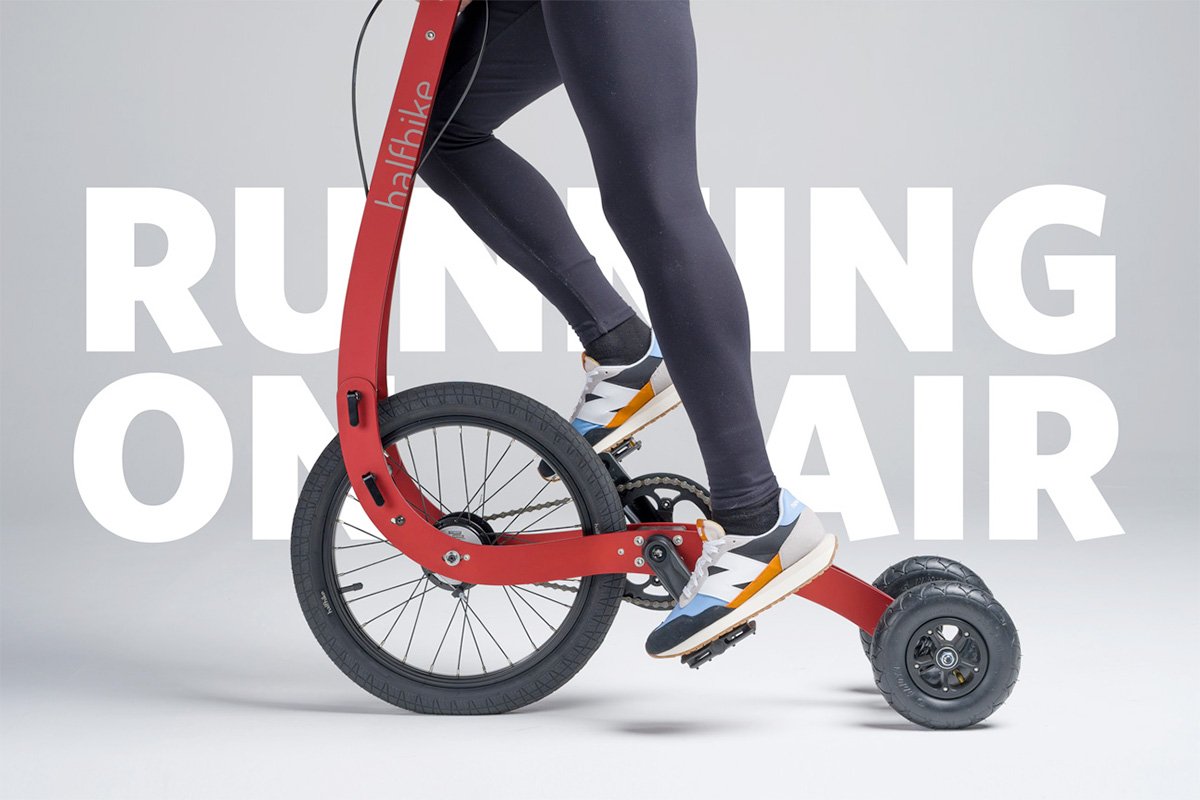Halfbike Compact Light Stand-up Bike