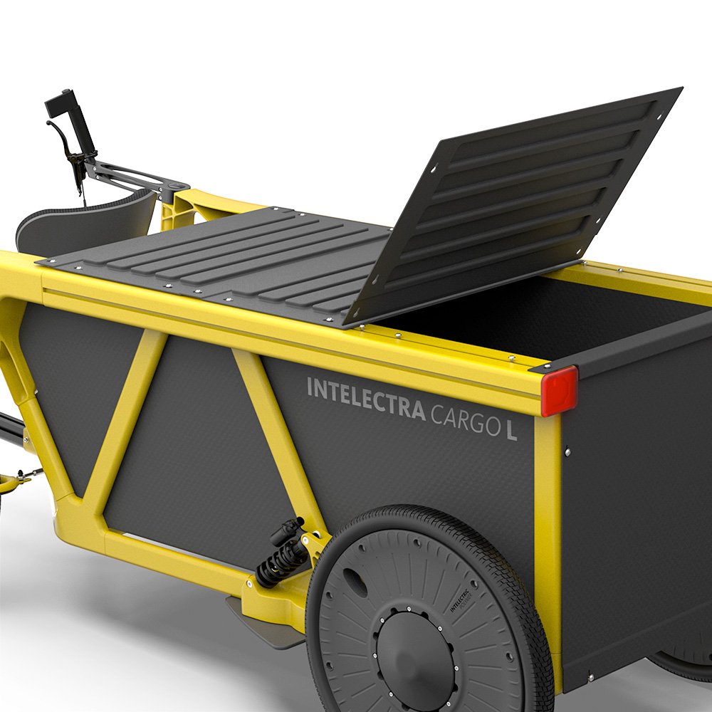 Intelectra Pedal-by-wire Cargo Bike Loading Cover