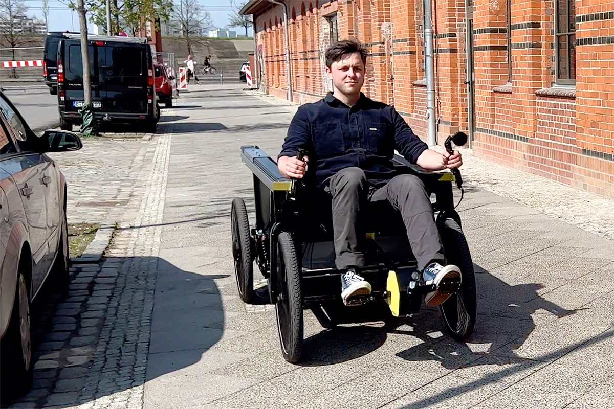 Intelectra Pedal-by-wire Cargo Bike Test Ride