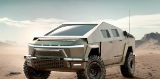 Jet-fueled Cybertruck Sting Series