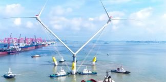 Mingyang OceanX Giant Twin-Rotor Wind Turbine