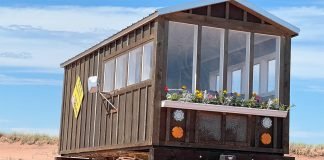 Motorized Tiny House Off-road Tracks