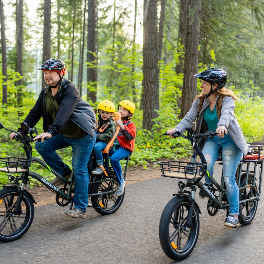 Mukkpet Stepwagon Cargo E-Bike Family Fun