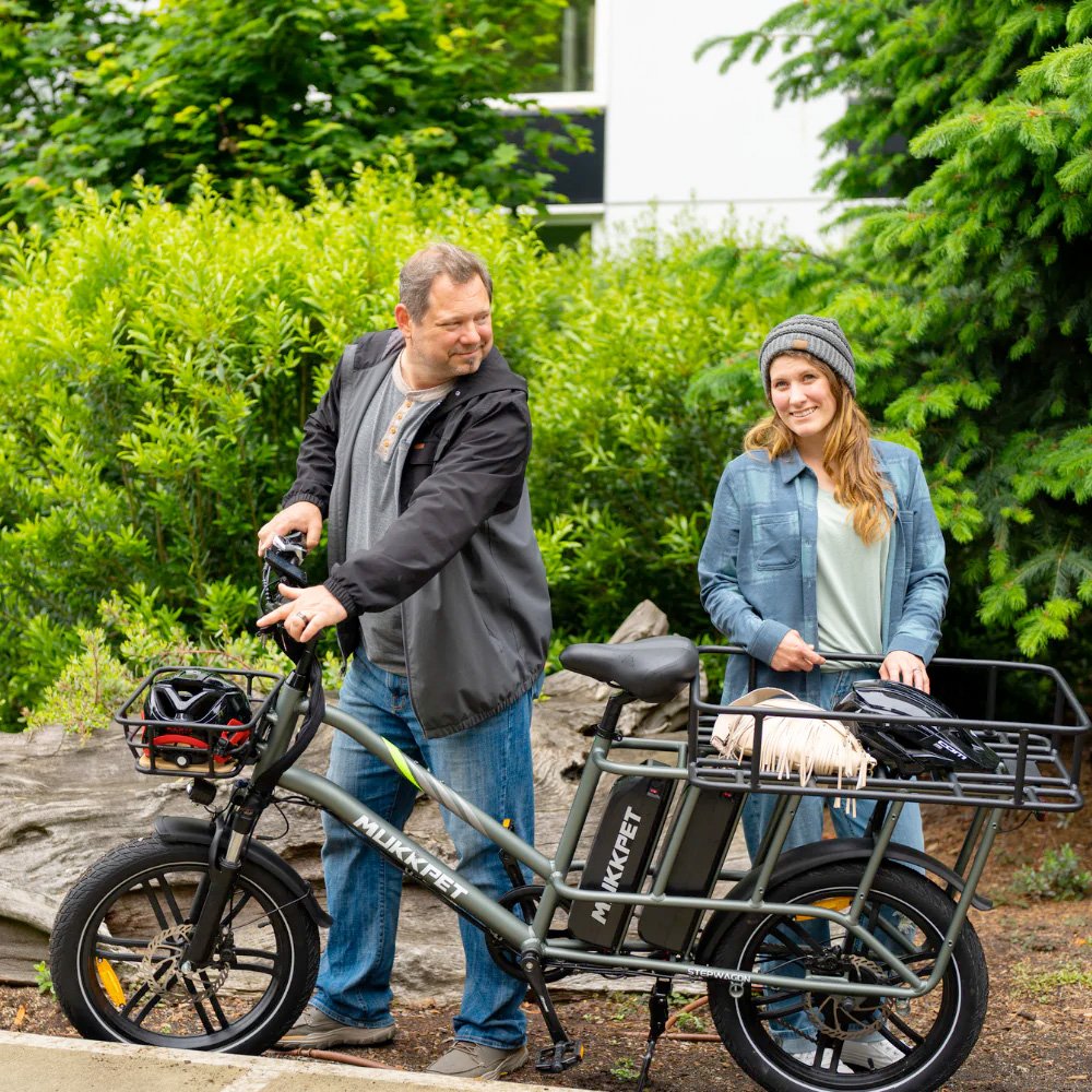 Mukkpet Stepwagon Cargo E-Bike Rear Rack