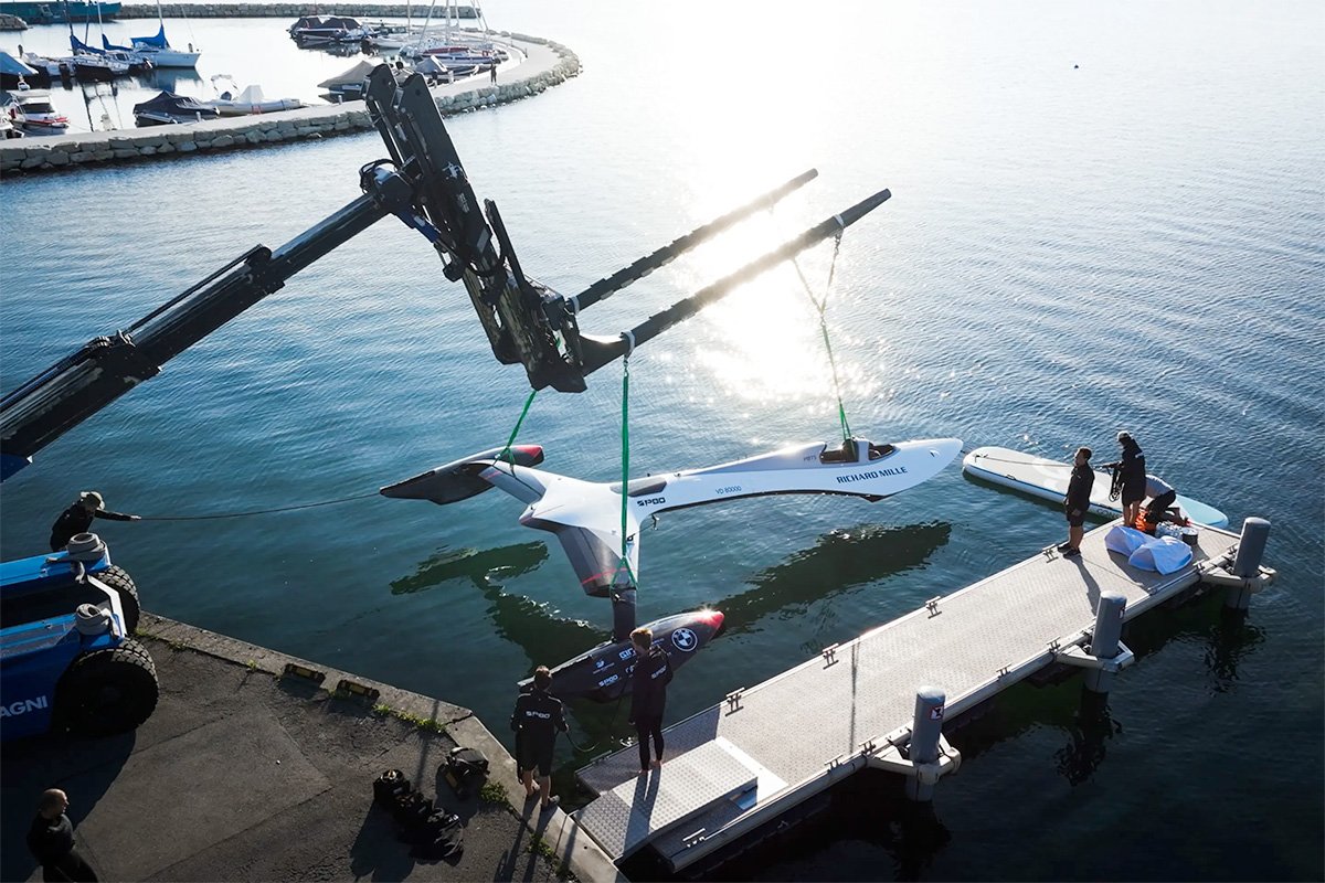 SP80 World's Fastest Sailboat Lake Geneva