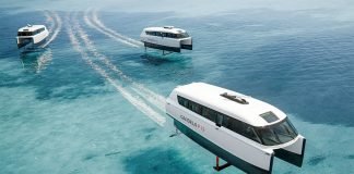 Saudi Neom Project Candela P-12 e-Foil Taxi