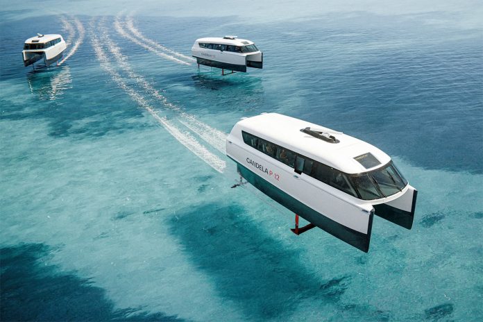 Saudi Neom Project Candela P-12 e-Foil Taxi
