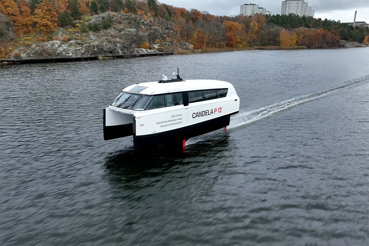 Saudi Neom Project Candela P-12 e-Foil Taxi Speed Range