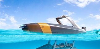 Semi-submersible Platypus Craft Underwater Exploration