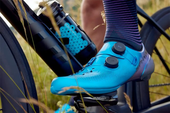 Shimano Electric Self-adjusting Cycling Shoes Patent