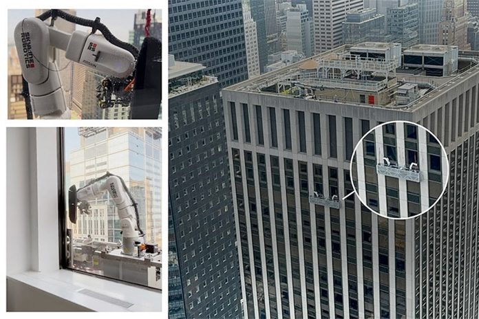 Skyine Ozmo Window-cleaning Robots World-first Deployment