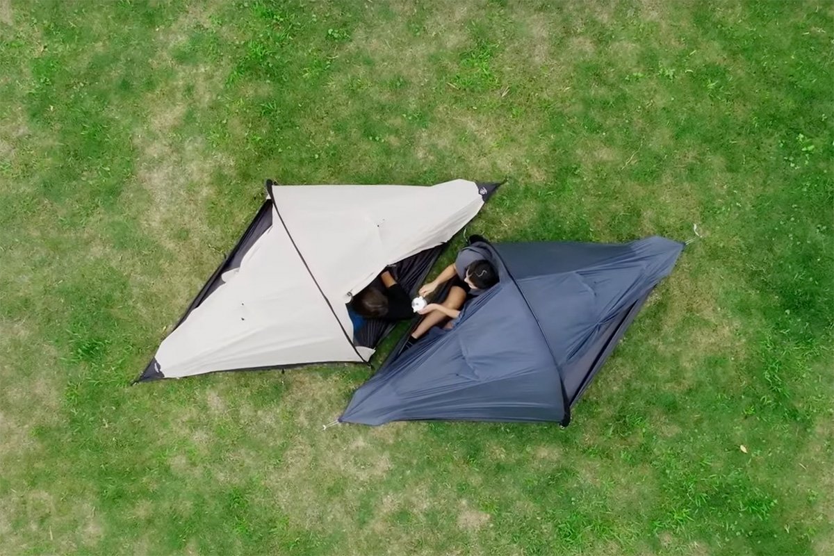 Thecatal Wind Anchor Ultra-light Backpacking Tent Diamond Shape