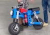 3D-printed LEGO Electric Motorbike