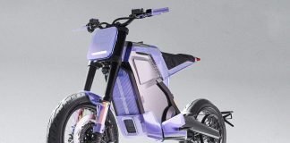 DAB 1a Electric Motorcycle Atomic Purple