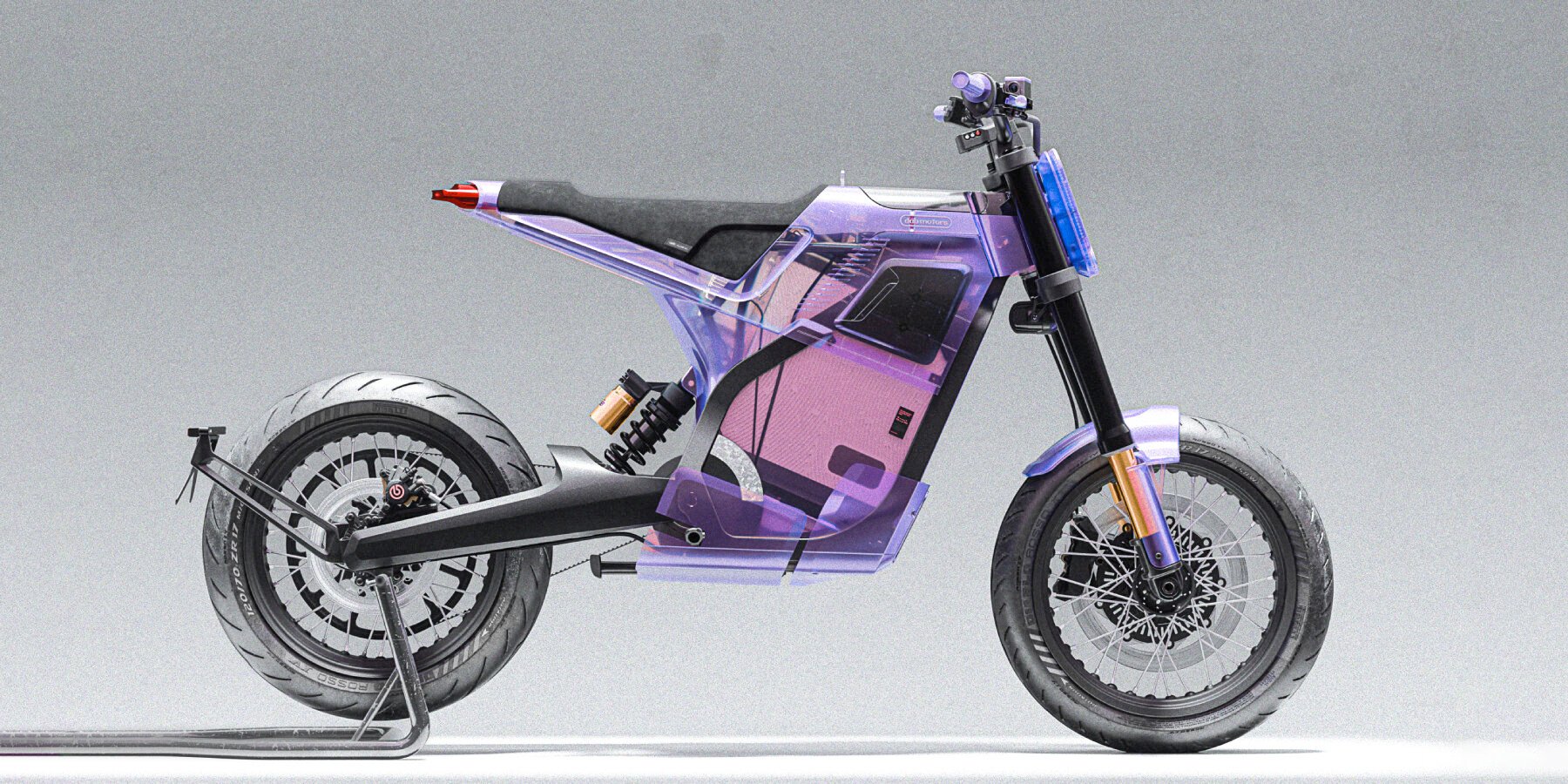 DAB 1a Electric Motorcycle Retro Gaming