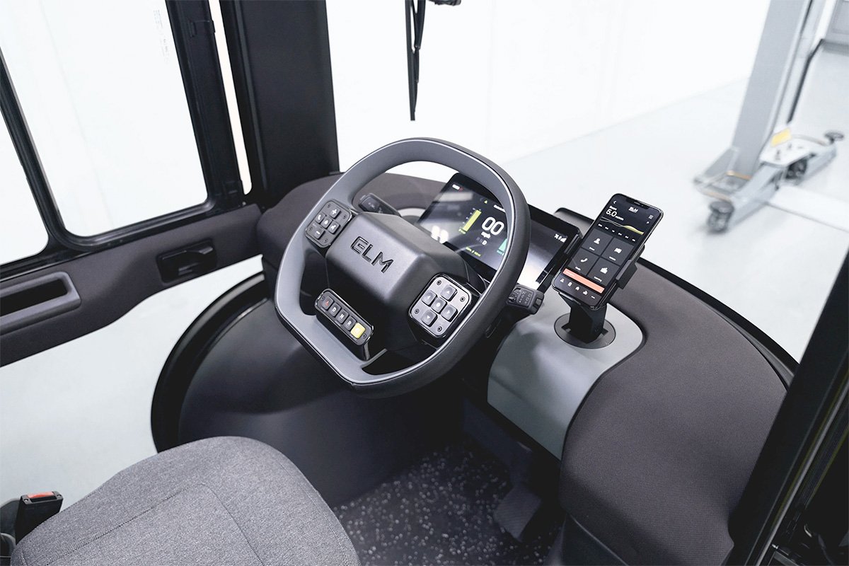 Elm Mobility Evolv Electric Minivan Cabin