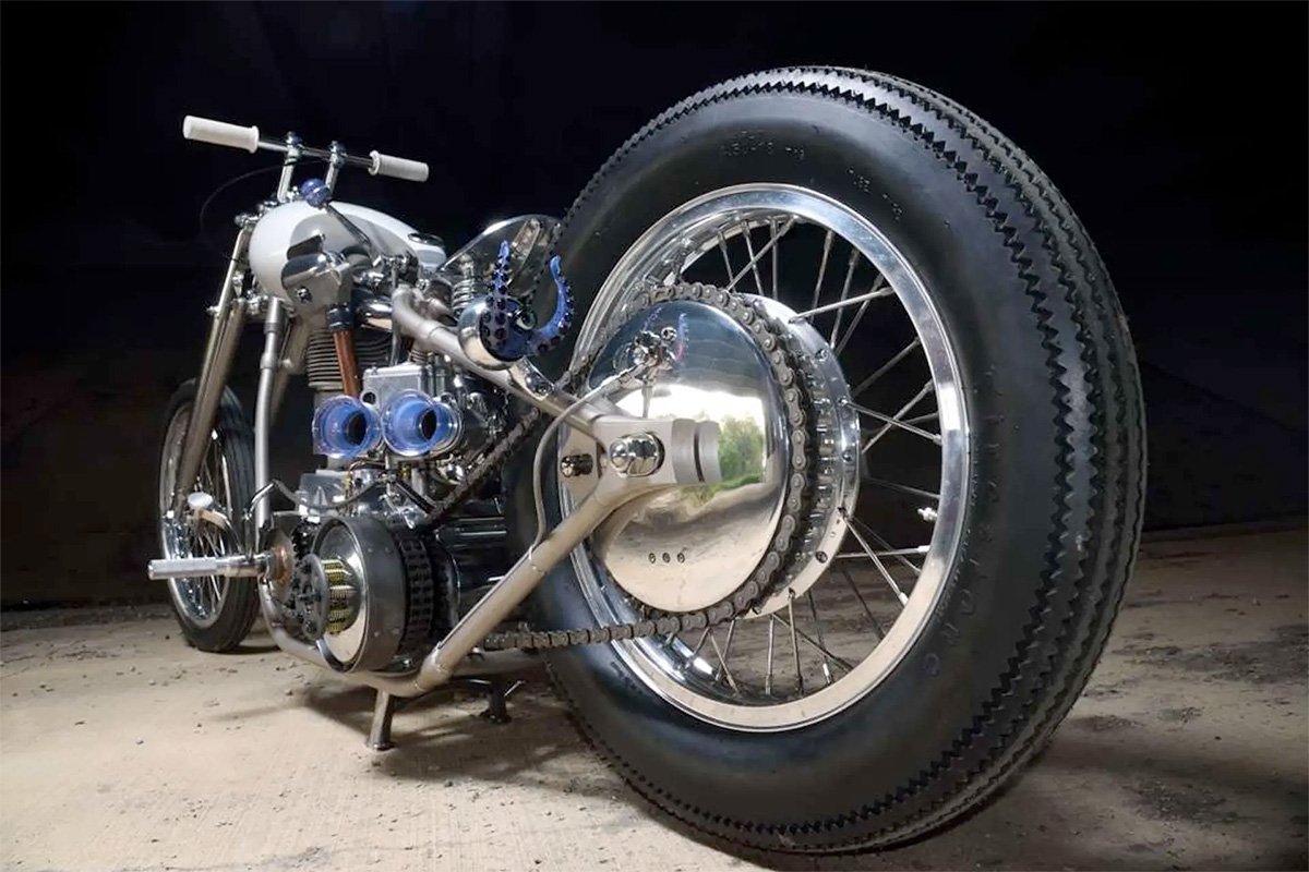 Hackel Wright Single-Cylinder Chopper Drum Brake