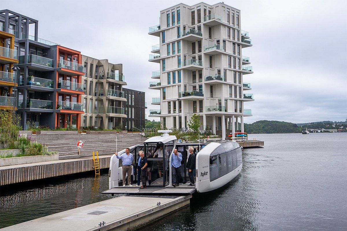 Hyke Shuttle Electric Smart Ferry Dock