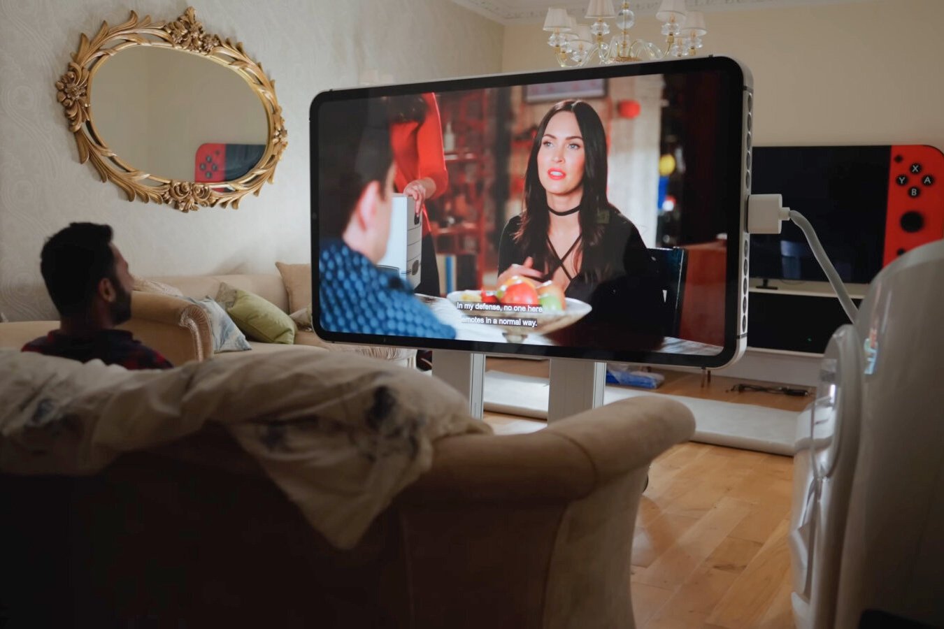 Largest iPhone 15 Pro Max Replica TV
