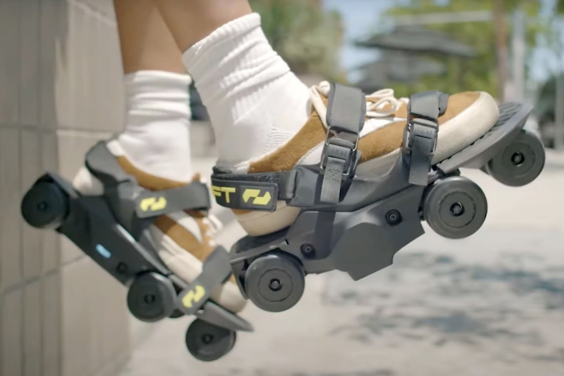 Moonwalkers Aero Robotic Shoes Wheels