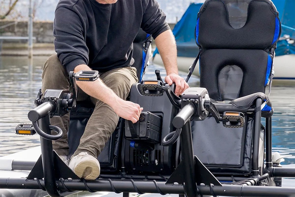 Otter Electric Water Bike Quick-Swap Battery