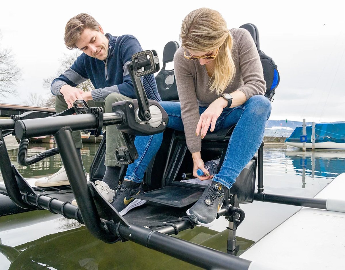 Otter Electric Water Bike Storage
