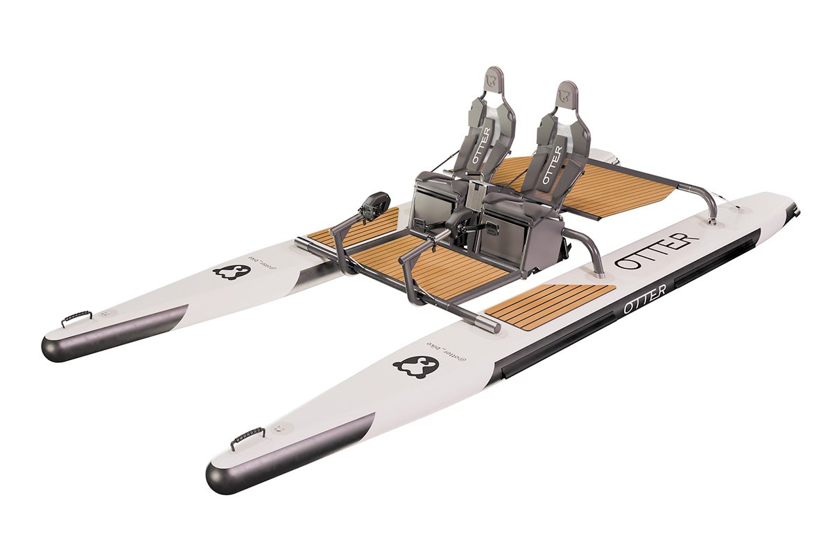 Otter Electric Water Bike Up-Close